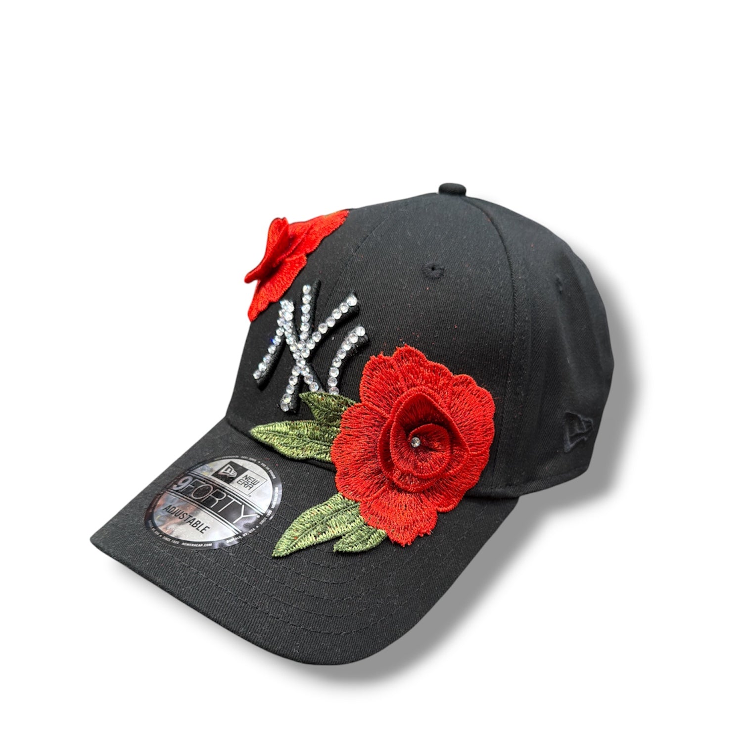 NEW ERA NY CUSTOM BLACK ROSE