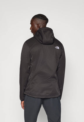 THE NORTH FACE Giubbotto Invernale Softshell Con Cappuccio Nero