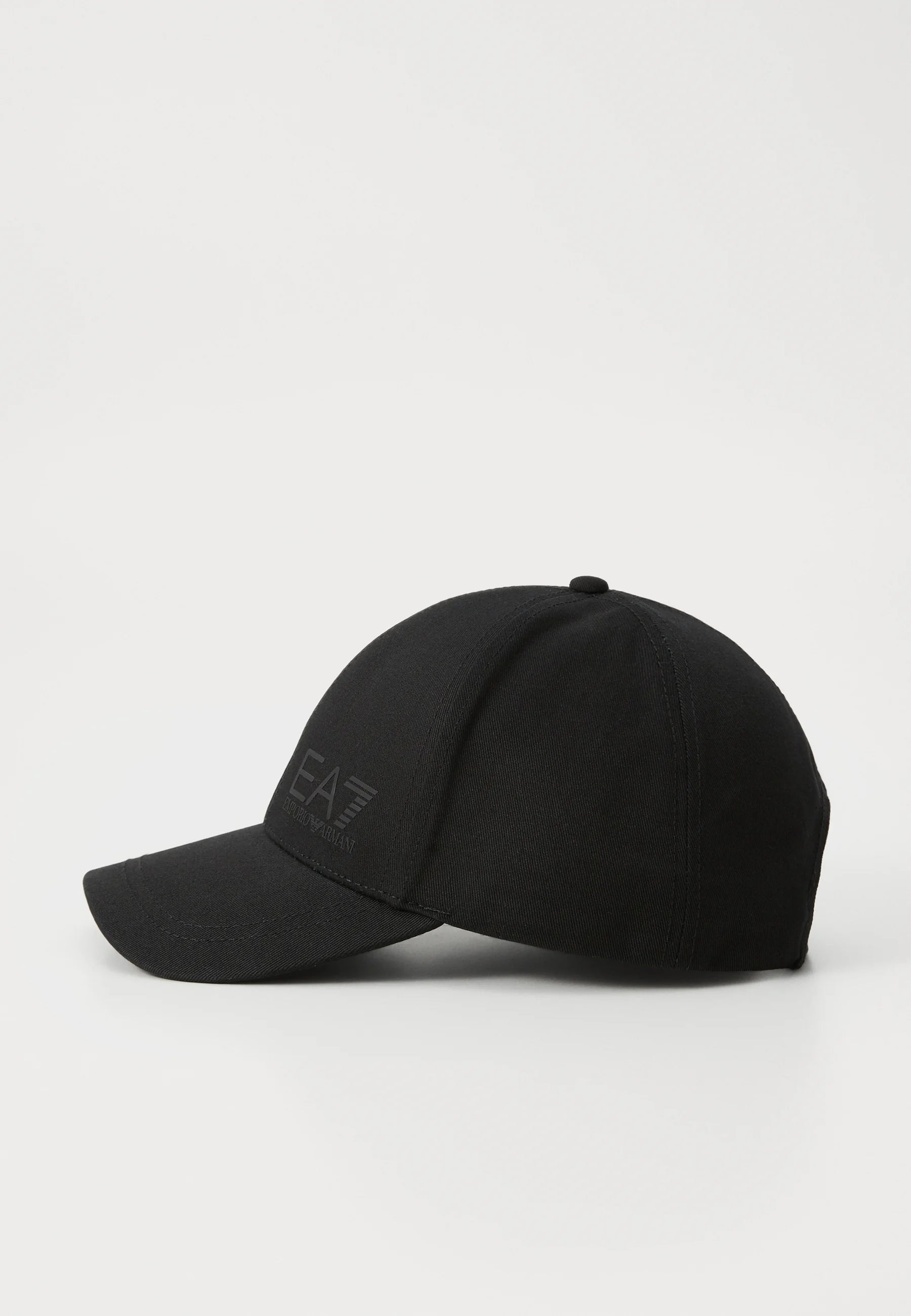 EA7 Cappello Nero Visiera Curva