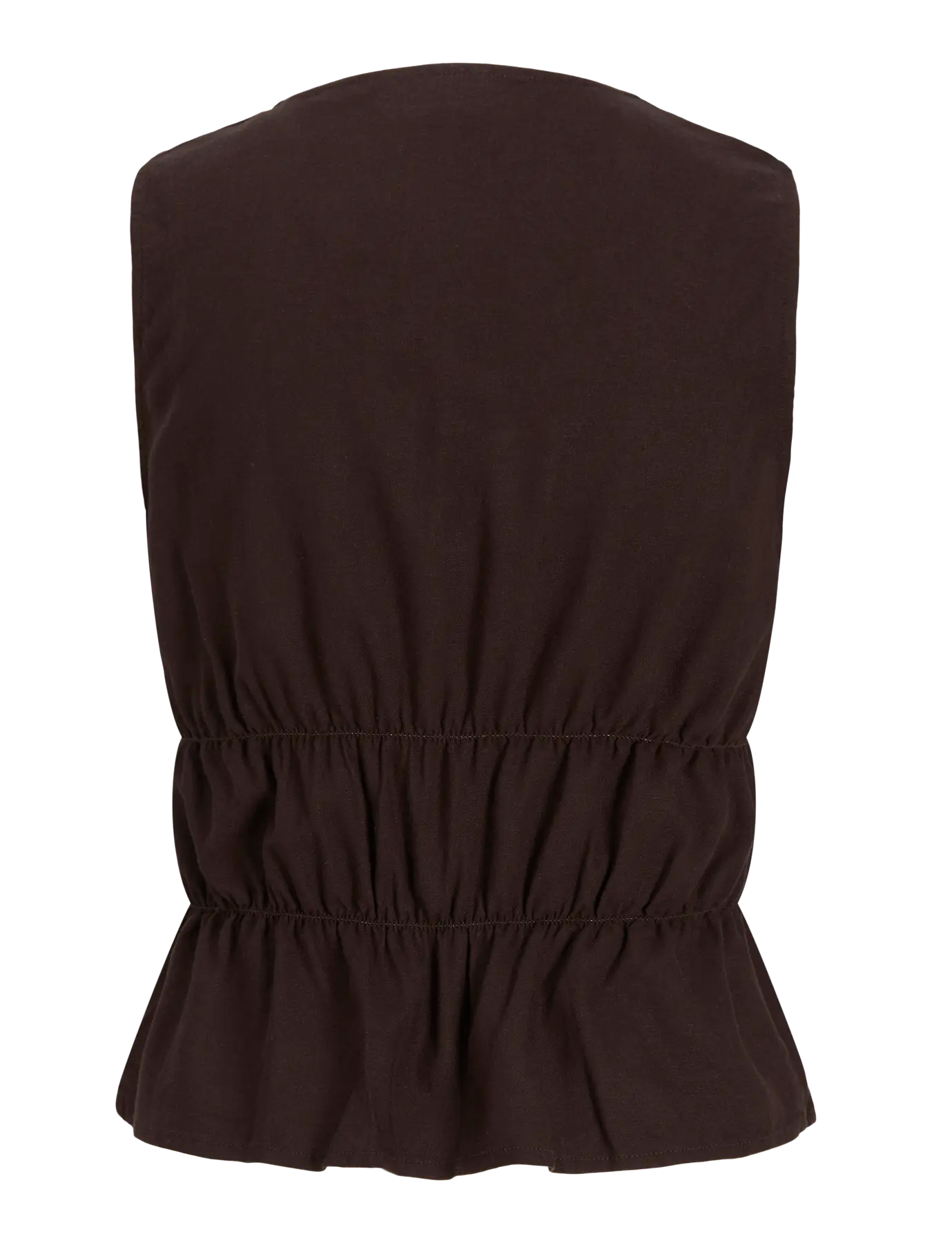JJXX DONNA JXALMIRA COORDINATO CANOTTA/PANTALONE MARRONE SS26