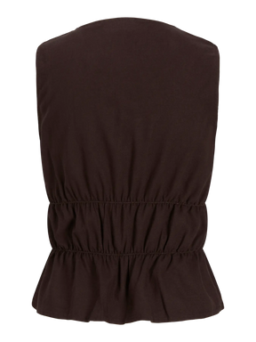 JJXX DONNA JXALMIRA COORDINATO CANOTTA/PANTALONE MARRONE SS26