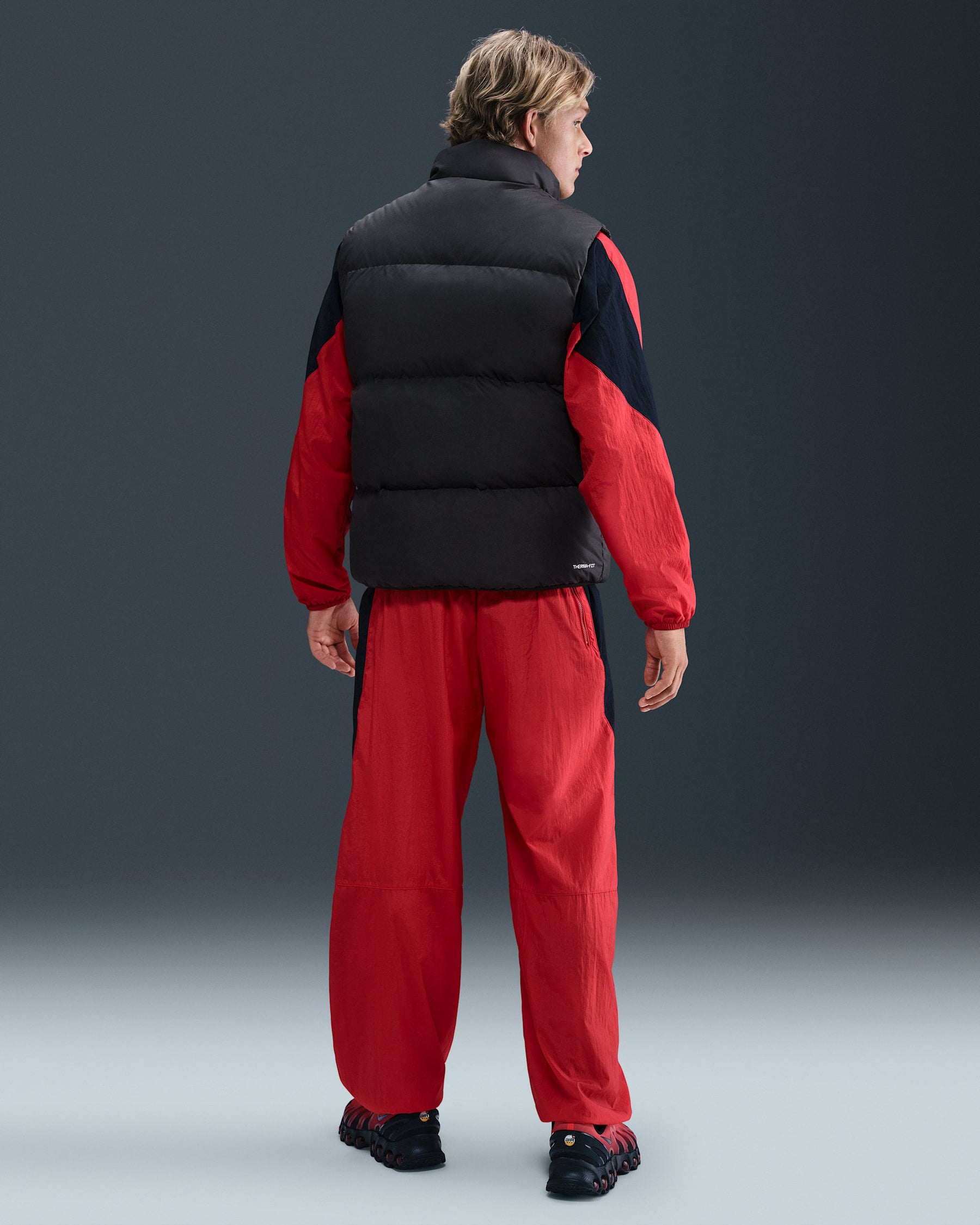 NIKE Smanicato Therma Fit Nero