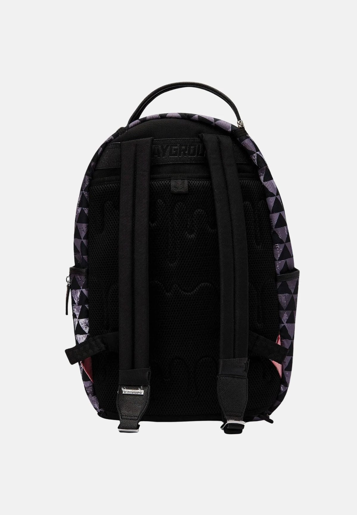 SPRAYGROUND Zaino SHARK MOUTH BACKPACK Black/Grey, nero e grigio