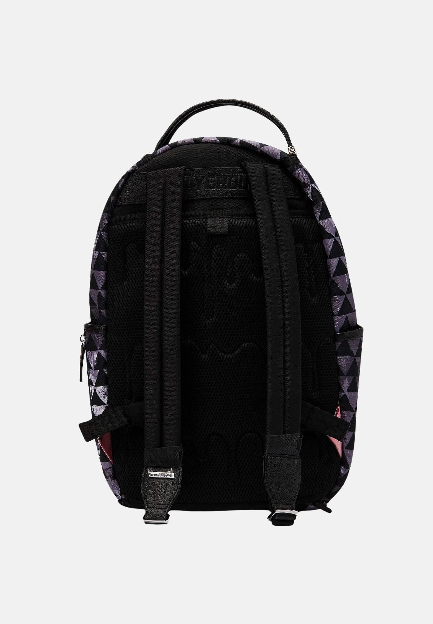 SPRAYGROUND Zaino SHARK MOUTH BACKPACK Black/Grey, nero e grigio