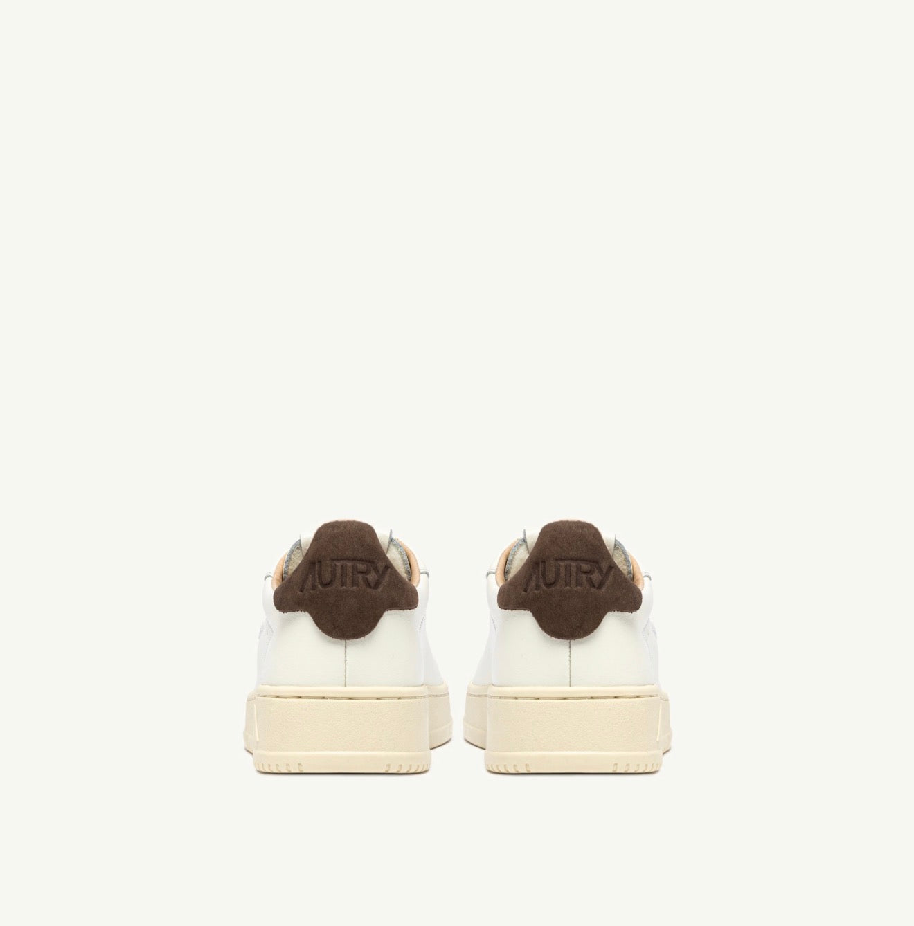 AUTRY DALLAS LOW IN PELLE TEAK E MARSHMALLOW