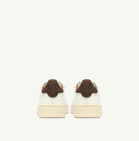 AUTRY DALLAS LOW IN PELLE TEAK E MARSHMALLOW