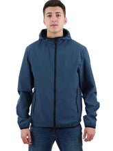 COLMAR Antivento Sfoderato Con Cappuccio Blu Cobalto
