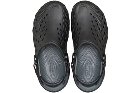 CROCS Echo II Chrome Ciabatte In Gomma Nero