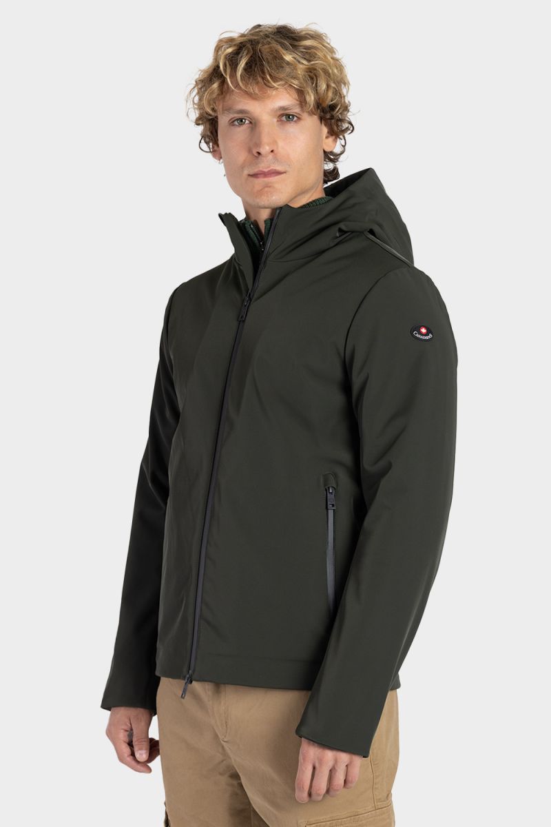CANADIENS Giubbotto Invernale Liscio Waterproof Verde