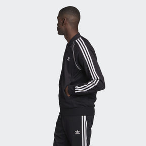 ADIDAS Tuta Completa Senza Cappuccio Con Bande Laterali Nero/Bianco