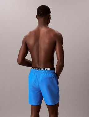 Calvin Klein Costume Da Bagno Con Elastico Blu Mare