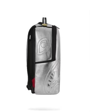 SPRAYGROUND Zaino Silver Side Drip Check Nero/Silver