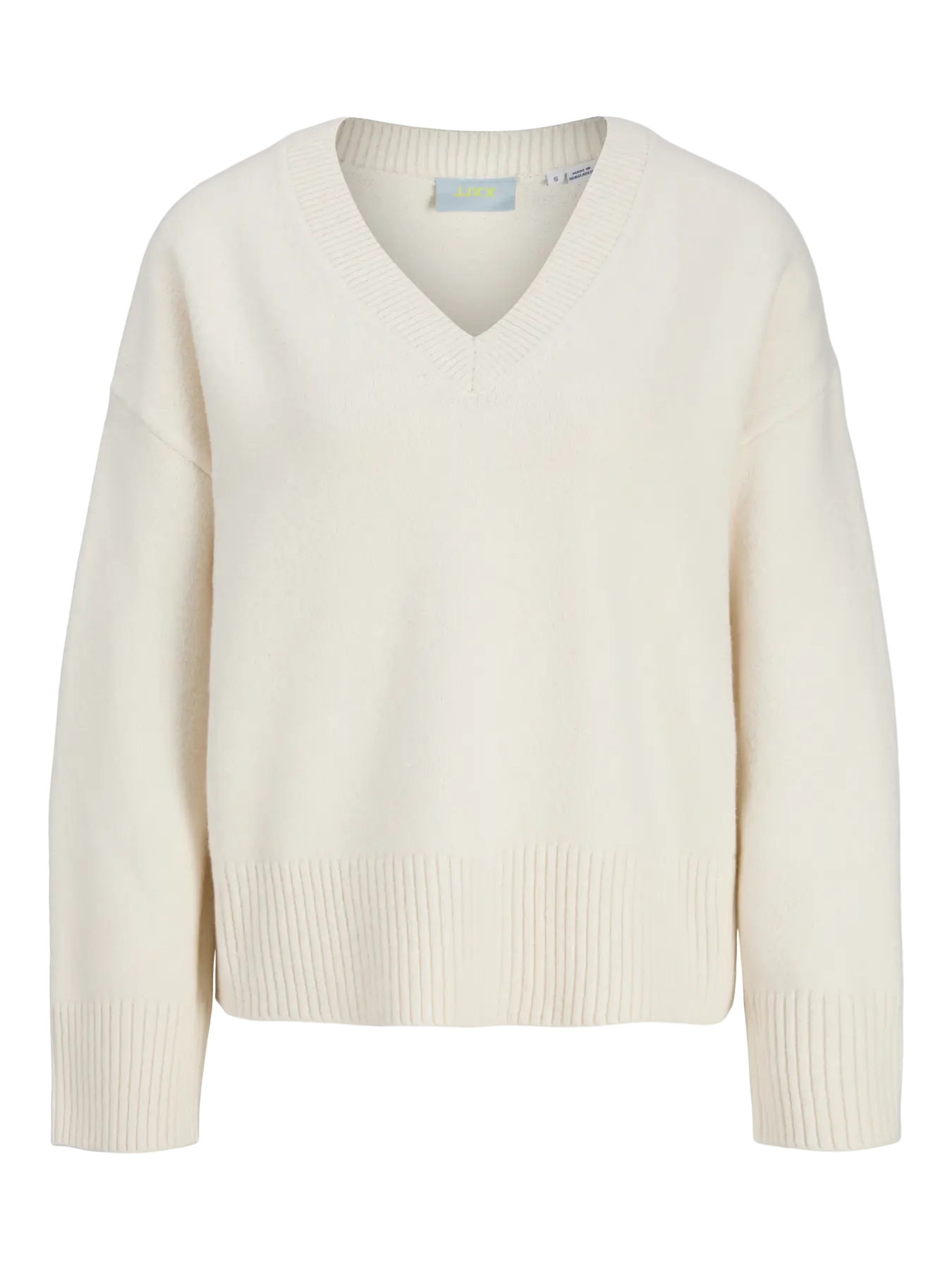 JJXX JXELSA V-NEK Maglioncino Panna Donna AW26