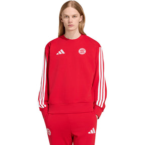 ADIDAS Tuta Completa Bayern Monaco Senza Cappuccio Rosso/Bianco