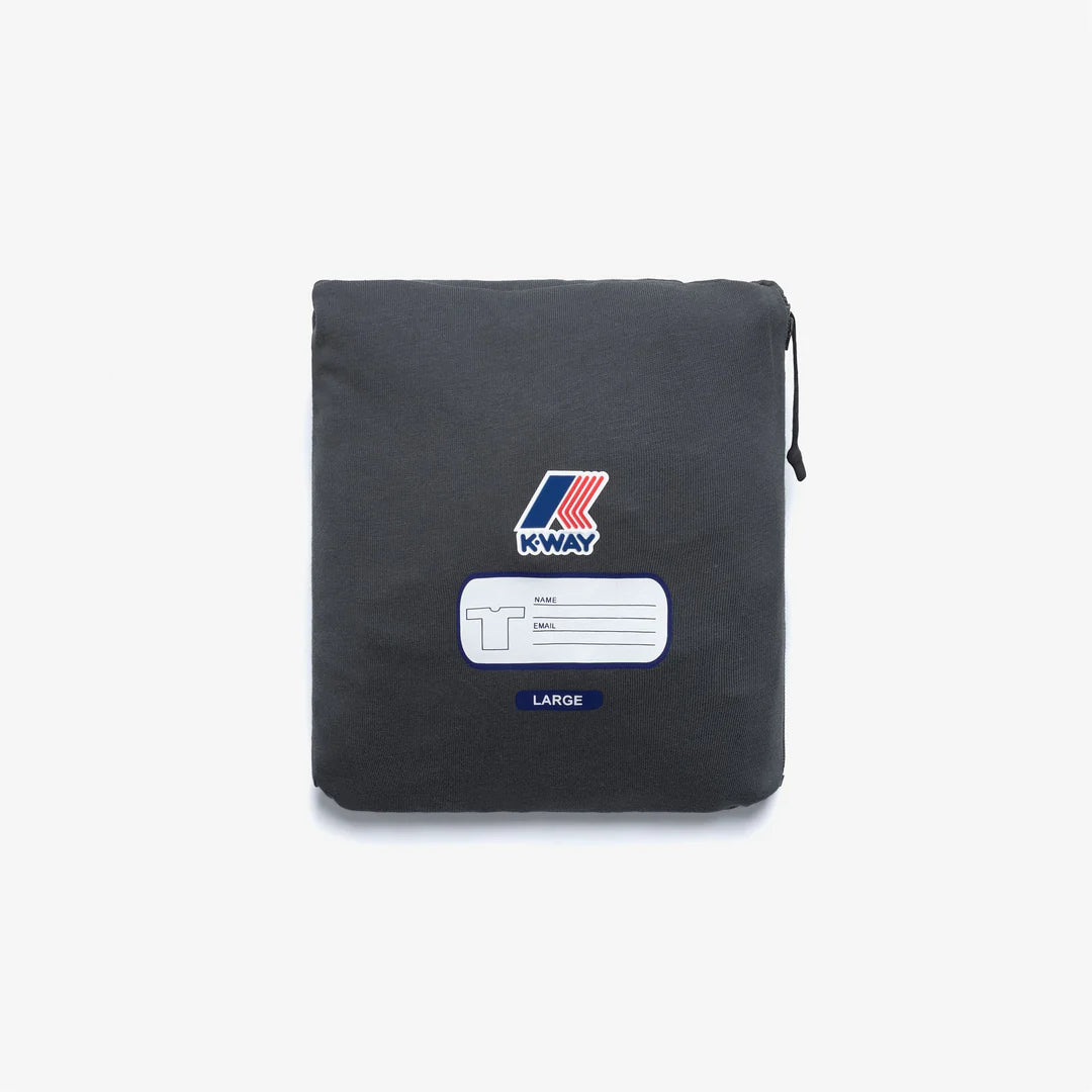K-WAY T-Shirt Leonide Grigio Scuro (Grey Shadow DK)