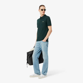 LACOSTE Polo Classic Fit In Piqué L.12.12 Verde Petrolio