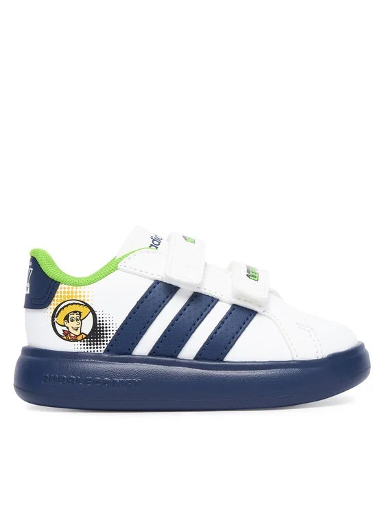 ADIDAS Sneaker Bambino Grand Court Toy Story Bianca/Blu/Verde