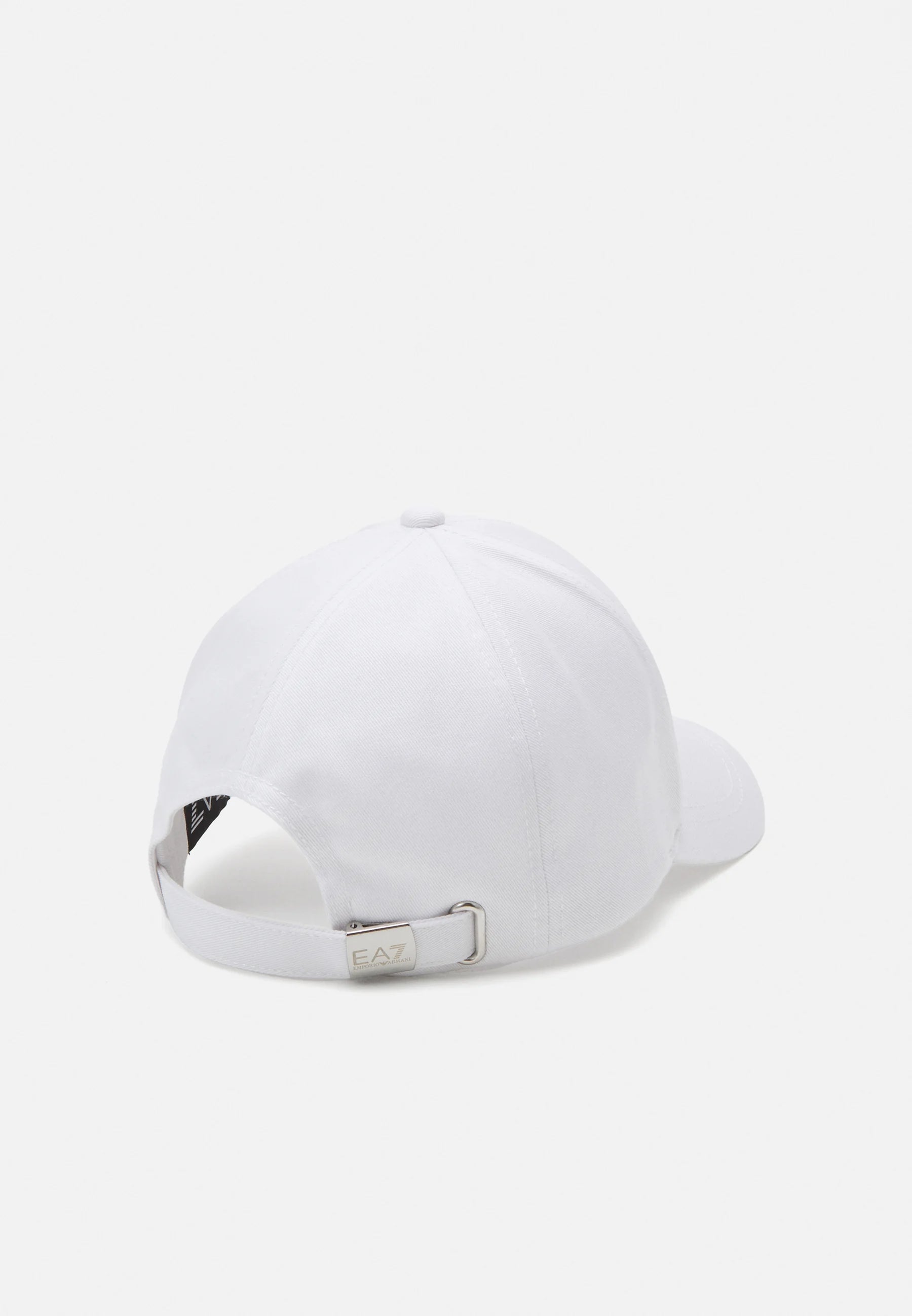 EA7 Cappello Bianco/Nero Visiera Curva