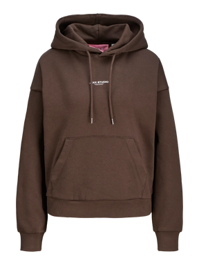 JJXX DONNA FELPA FELPATA JXSTUDIO MARRONE