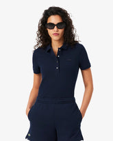 LACOSTE Polo Basic Donna Blu