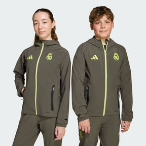 Adidas Adidas Tuta Completa Real Madrid Bambino Verde Fluo - Tuta completa - Tommaseo Clothing