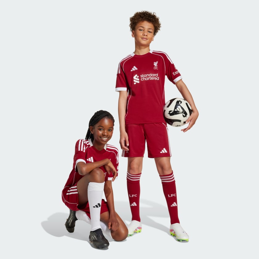 ADIDAS Completino Bambino Liverpool Rosso/Bianco