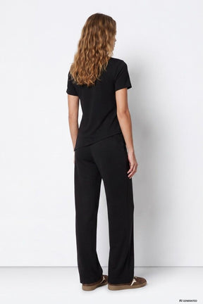 TIFFOSI TEDDY_B Pantalone classico Nero Donna AW26