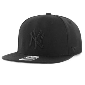 ‘47 New York Yankees Cappello Visiera Piatta Nero