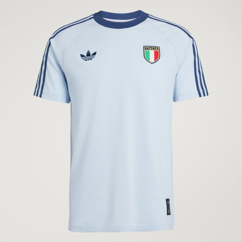 Adidas Completino Italia Uomo Celeste Blu