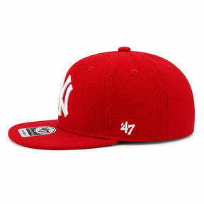 ‘47 New York Yankees Cappello Visiera Piatta Rosso