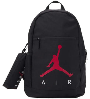 JORDAN Zaino Nero/Rosso