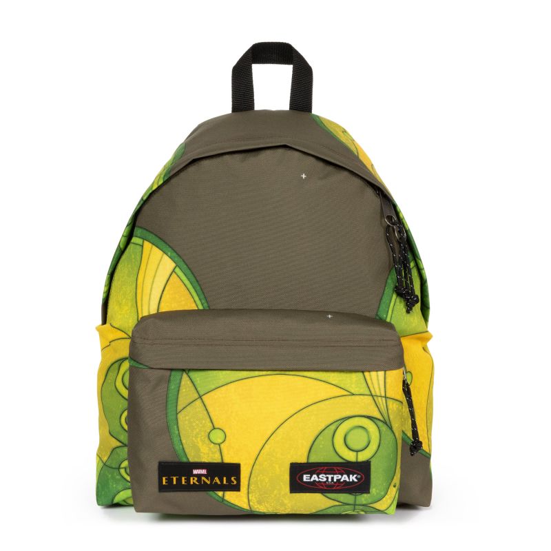 EASTPAK Zaino Fantasia Marrone/Verde/Giallo