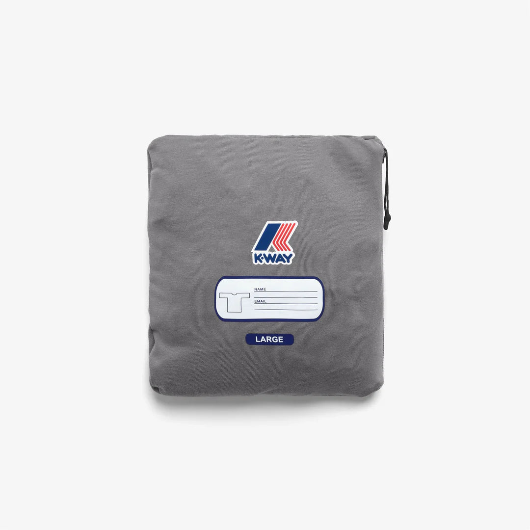 K-WAY T-Shirt Leonide Grigio Chiaro (Grey Frost)