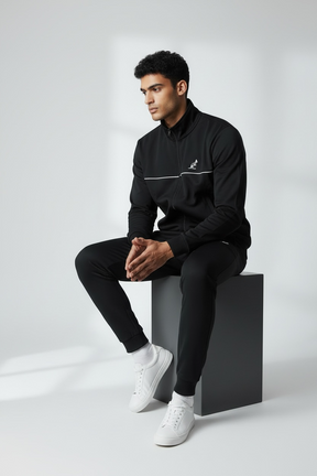 AUSTRALIAN TUTA ELITE IN FELPA ELAST Nera SS26