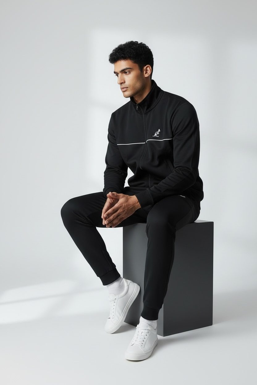 AUSTRALIAN TUTA ELITE IN FELPA ELAST Nera SS26