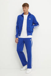 ADIDAS ORIGINALS Tuta Acetata Pantalone Fondo Largo Blu Elettrico