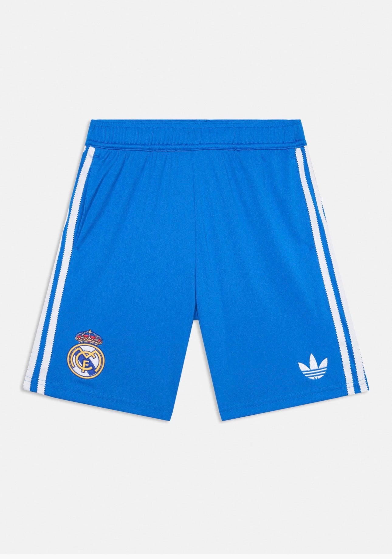 Adidas Completino Real Madrid Uomo Blu Bande Bianche