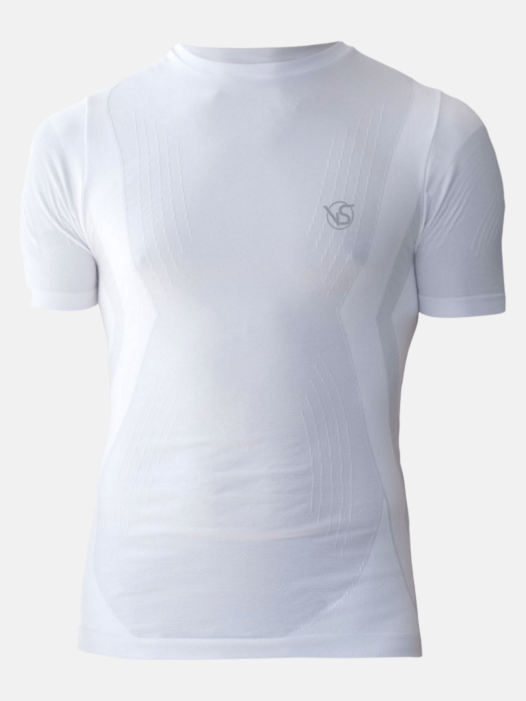 VIVASPORT T-Shirt Termica a Maniche Corte SENIOR Bianco