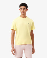 LACOSTE T-Shirt In Cotone Giallo