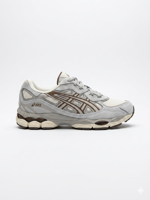 Asics Gel-Nyc Sneaker Unisex Crema Grigio