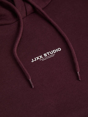 JJXX JXSTUDIO VESTERBRO COORDINATO DI TUTA FELPATA PRUGNA DONNA