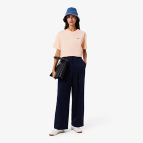 LACOSTE T-Shirt Basic Donna Rose Pale