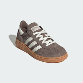 Adidas Handball Spezial Sneaker Bambino Marrone Camoscio Strisce Bianche
