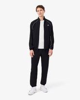 LACOSTE Tuta Completa Con Zip Senza Cappuccio Nero