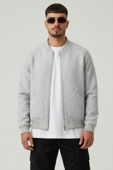 FIRST GARMENT Jacket Con Zip Grigio