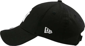 NEW ERA Cappello Nero/Bianco Visiera Curva