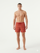 COLMAR Costume Da Bagno Bermuda Arancione Con Fantasia