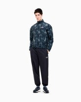 EMPORIO ARMANI Tuta Completa Con Zip Senza Cappuccio Blu/Verde