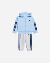 ADIDAS Tuta Felpata Bambino Performance Azzurra