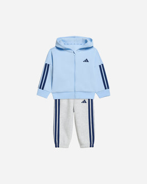 ADIDAS Tuta Felpata Bambino Performance Azzurra